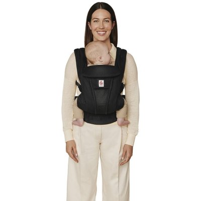 Ergobaby Nosítko Omni Deluxe Mesh - Onyx Black - obrázek