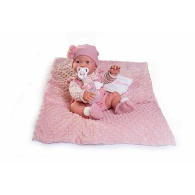 Antonio Juan Realistická panenka miminko mrkací a čůrající 42 cm - Mia - obrázek