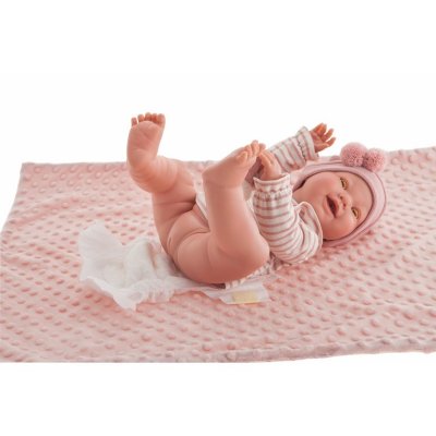 Antonio Juan Realistická panenka miminko mrkací a čůrající 42 cm - Mia - obrázek