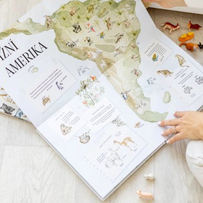 Love & Story Design Zvířecí atlas - obrázek