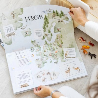 Love & Story Design Zvířecí atlas - obrázek