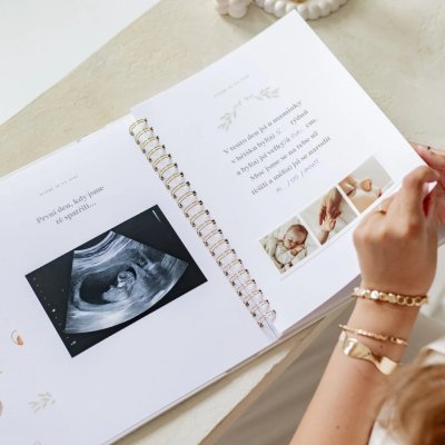 Love & Story Design Vzpomínková knížka pro miminka - Forest Fairytale - obrázek