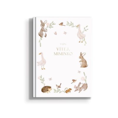 Love & Story Design Vzpomínková knížka pro miminka - Forest Fairytale