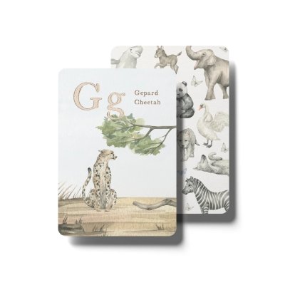 Love & Story Design Kartičky se zvířaty - Abeceda - obrázek