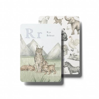 Love & Story Design Kartičky se zvířaty - Abeceda - obrázek