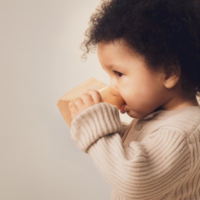 Lovi Tréninkový hrneček Genius 150 ml - Nude - obrázek