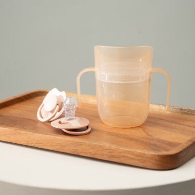 Lovi Tréninkový hrneček Genius 150 ml - Nude - obrázek