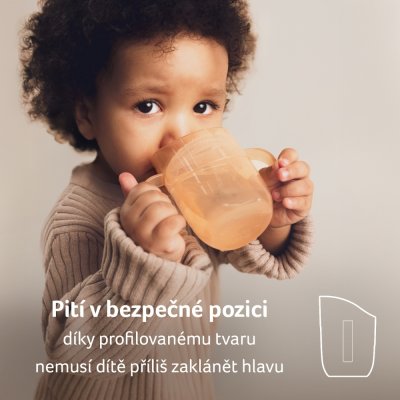 Lovi Tréninkový hrneček Genius 150 ml - Pistachio - obrázek