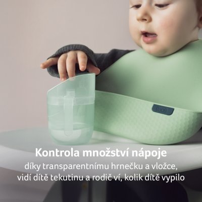 Lovi Tréninkový hrneček Genius 150 ml - Pistachio - obrázek