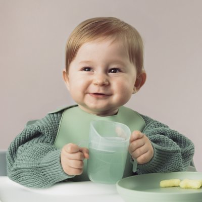 Lovi Tréninkový hrneček Genius 150 ml - Pistachio - obrázek