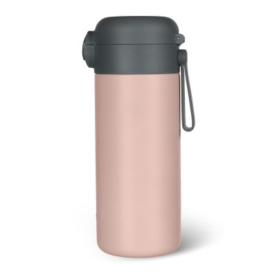 Zopa Termoska na tekutiny s brčkem a silikonovým držákem 350 ml - Candy Pink - obrázek