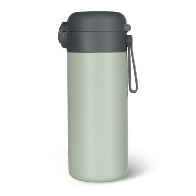 Zopa Termoska na tekutiny s brčkem a silikonovým držákem 350 ml - Pistacio Green - obrázek