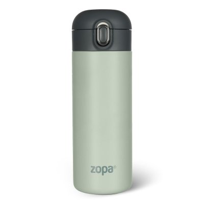Zopa Termoska na tekutiny s brčkem 400 ml - Pistacio Green - obrázek