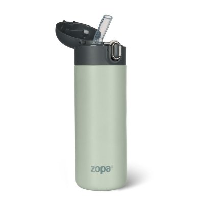 Zopa Termoska na tekutiny s brčkem 400 ml - Pistacio Green
