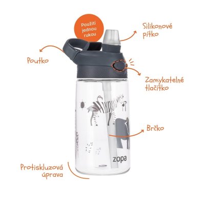 Zopa Tritanová láhev Sport 480 ml - Mountains - obrázek