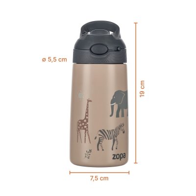 Zopa Termoska na pití Sport 400 ml - Safari - obrázek