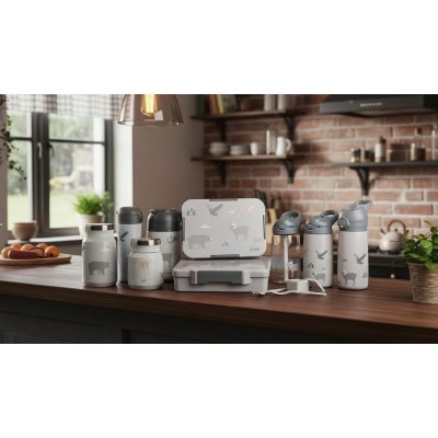 Zopa Svačinový box 1 330 ml - Mountains - obrázek