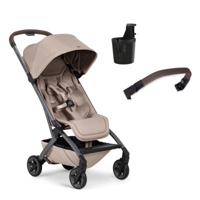 Joolz Aer2 Bundle Golfky + DÁREK Madlo na kočárek + Držák na nápoj - Sandy Taupe