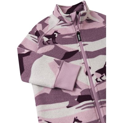 Reima Dětský fleecový overal Myytti - Deep Purple, vel. 86 - obrázek