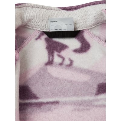 Reima Dětský fleecový svetr Ornament - Deep Purple, vel. 92 - obrázek