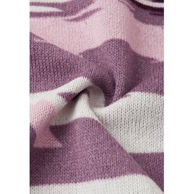 Reima Dětský fleecový svetr Ornament - Deep Purple, vel. 104 - obrázek