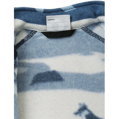 Reima Dětský fleecový svetr Ornament - Navy, vel. 104 - obrázek