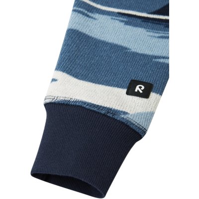 Reima Dětský fleecový svetr Ornament - Navy, vel. 104 - obrázek