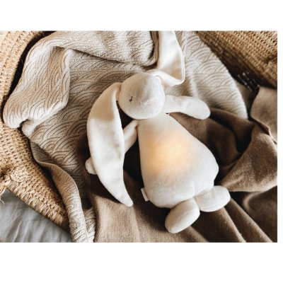 Moonie Organic Usínáček Zajíček 2.0 - Sand - obrázek