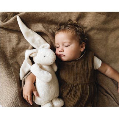 Moonie Organic Usínáček Zajíček 2.0 - Sand - obrázek