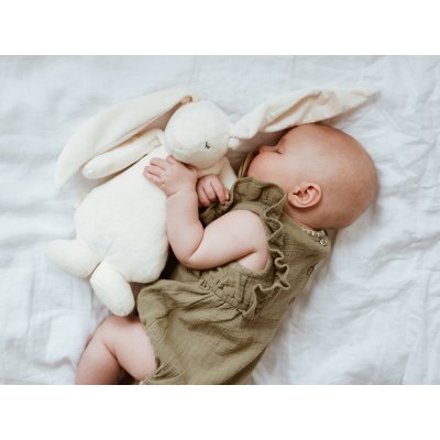 Moonie Organic Usínáček Zajíček 2.0 - Polar - obrázek