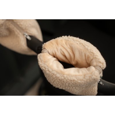 Kong.Walther Rukavice na kočárek - Creme Teddy - obrázek