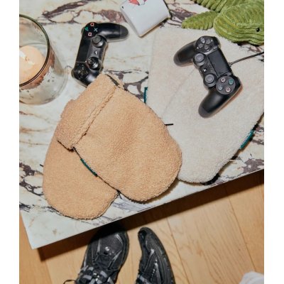 Kong.Walther Rukavice na kočárek - Creme Teddy - obrázek