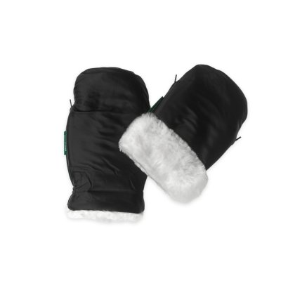 Kong.Walther Rukavice na kočárek - Lamb Black & White - obrázek