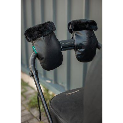 Kong.Walther Rukavice na kočárek - Lamb Black Night - obrázek
