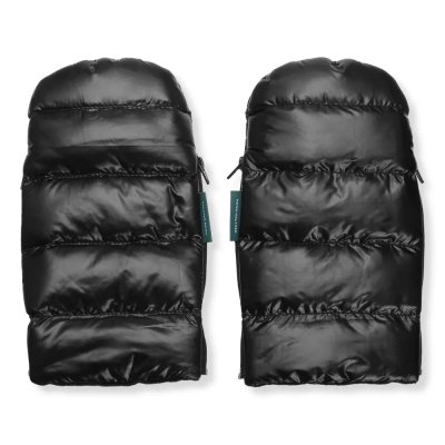 Kong.Walther Rukavice na kočárek - Puffer Black - obrázek