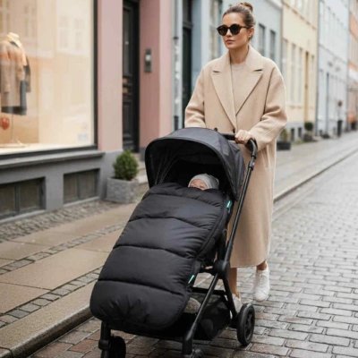 Kong.Walther Fusak do kočárku - Puffer Black