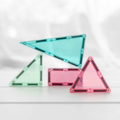 Connetix Magnetická stavebnice - Pastel Mega Pack, 202 ks - obrázek