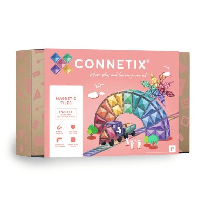 Connetix Magnetická stavebnice - Pastel Mega Pack, 202 ks