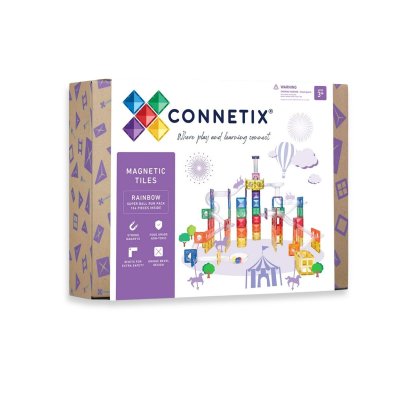 Connetix Magnetická kuličková dráha - Super Ball Run Pack, 134 ks