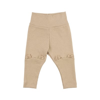 Wooly Organic Tepláčky Rib s oušky - Savannah, vel. 80/86