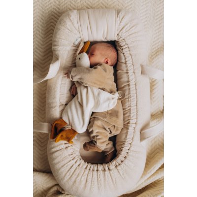 Wooly Organic Velurové tepláčky s nízkým sedem - Savannah, vel. 50/56 - obrázek