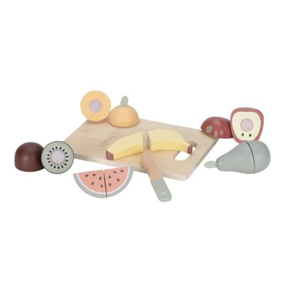 Little Dutch Krájecí ovoce dřevěné - obrázek