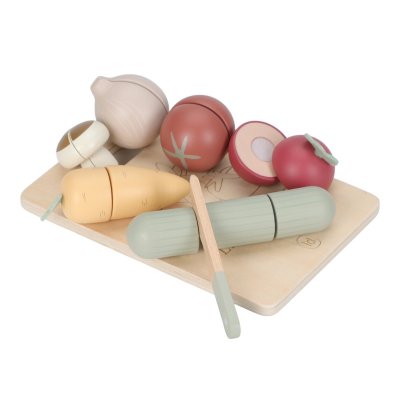 Little Dutch Krájecí zelenina dřevěná - obrázek