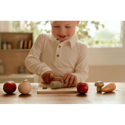 Little Dutch Krájecí zelenina dřevěná - obrázek