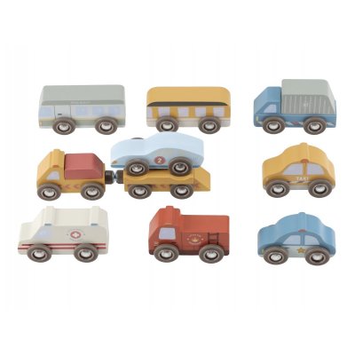 Little Dutch Sada dřevěných autíček - obrázek