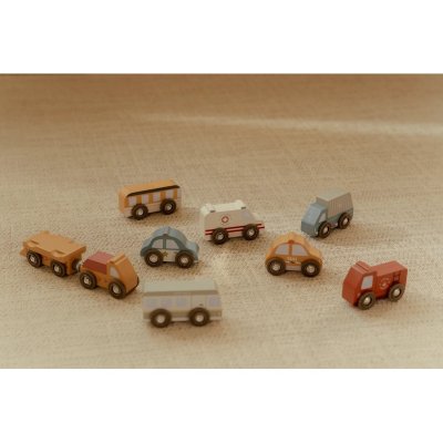 Little Dutch Sada dřevěných autíček - obrázek