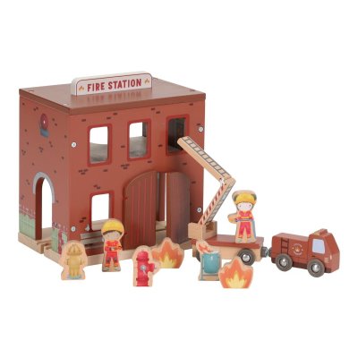 Little Dutch Hasičská stanice dřevěná
