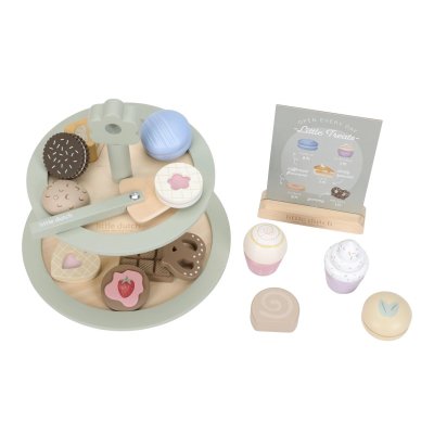 Little Dutch Stojan na cukrovinky s doplňky dřevěný - obrázek