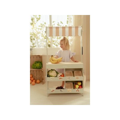 Little Dutch Prodejní stánek s doplňky dřevěný - obrázek