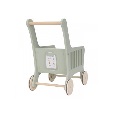 Little Dutch Nákupní vozík s doplňky dřevěný - obrázek